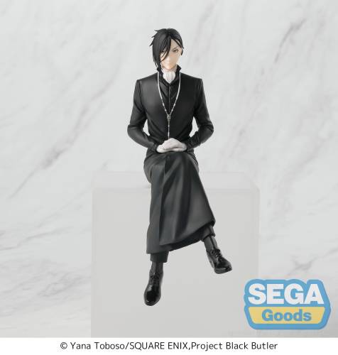 Sega Goods - BLACK BUTLER - Sebastian Michaelis - Statue PM Perching 15cm