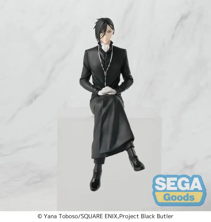 Sega Goods - BLACK BUTLER - Sebastian Michaelis - Statue PM Perching 15cm
