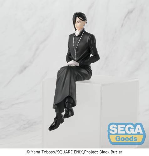 Sega Goods - BLACK BUTLER - Sebastian Michaelis - Statue PM Perching 15cm