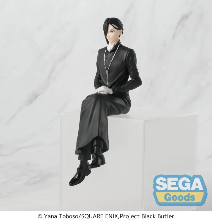 Sega Goods - BLACK BUTLER - Sebastian Michaelis - Statue PM Perching 15cm