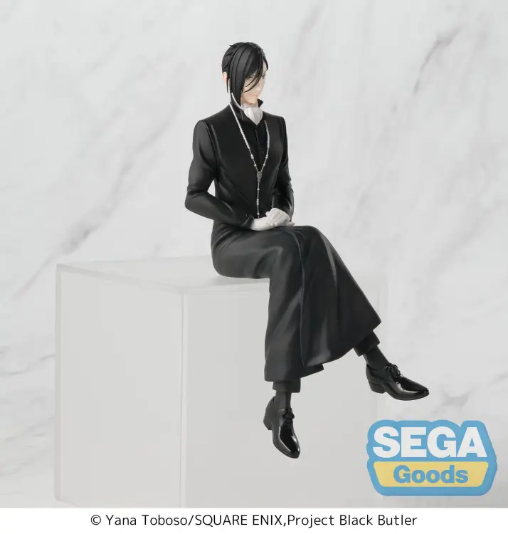 Sega Goods - BLACK BUTLER - Sebastian Michaelis - Statue PM Perching 15cm