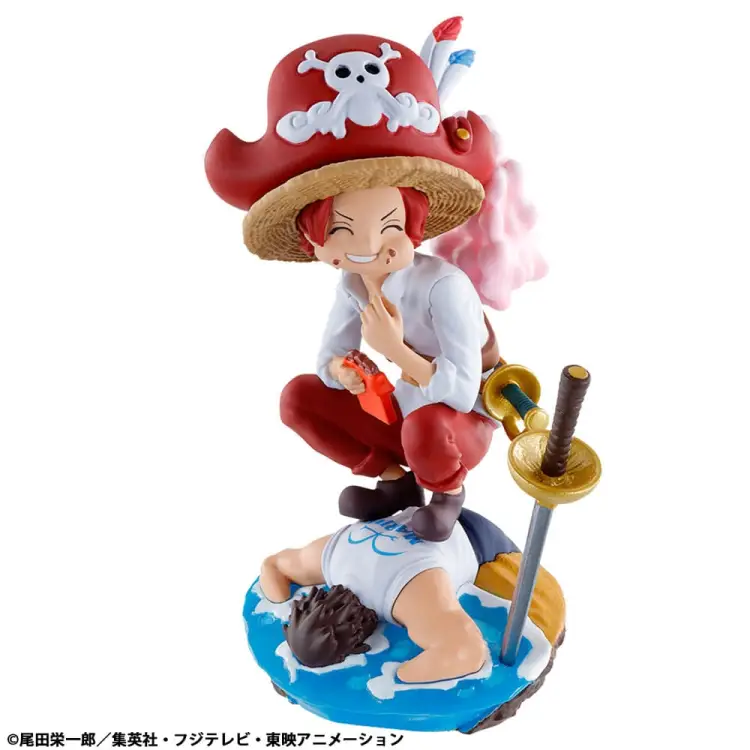 Megahouse - ONE PIECE - Logbox Re Birth Wano Kuni - 4 Statue Set Petitrama 9cm