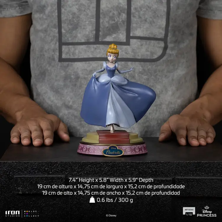 Iron Studios - DISNEY'S PRINCESS - Cinderella - Statue Anime Princess 19cm