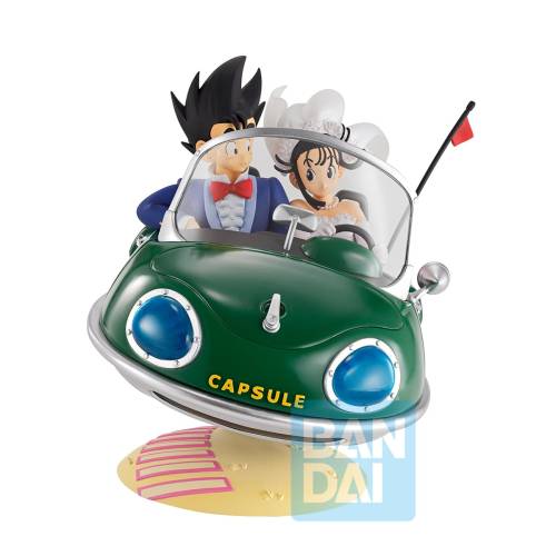 Banpresto - DRAGON BALL - Son Goku & Chichi - Figure Snap Collection 2 14cm