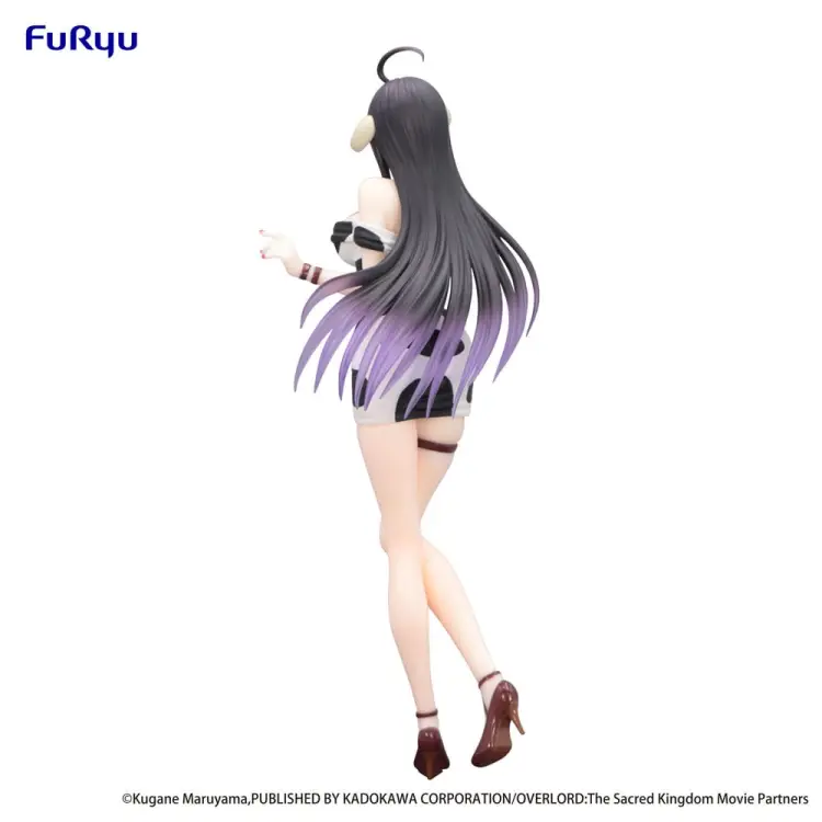Furyu - OVERLORD - Albedo Mini Dress Cow Trio Try It - Statue 21cm