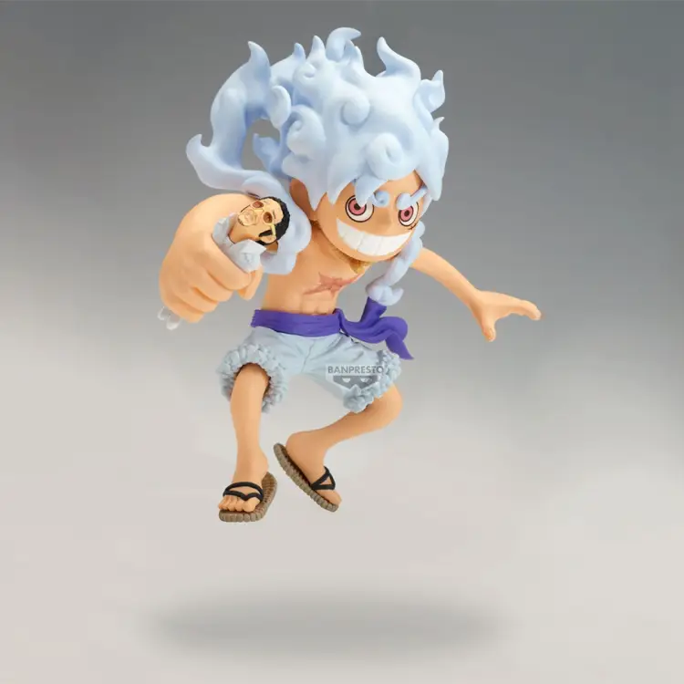 Banpresto - ONE PIECE - Luffy Gear 5 & Borsalino - Figure Mega WCF 13cm