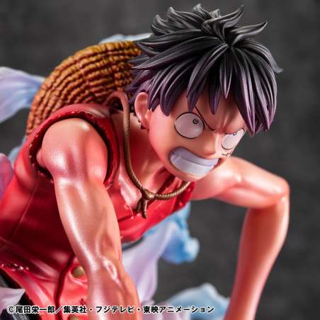 Megahouse - ONE PIECE - Luffy "Gear 2" - Statue P.O.P. Limited Edition 19cm