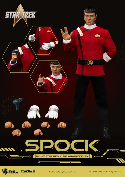 Beast Kingdom - STAR TREK THE WRATH OF KHAN - Spock - Figure 20.5cm