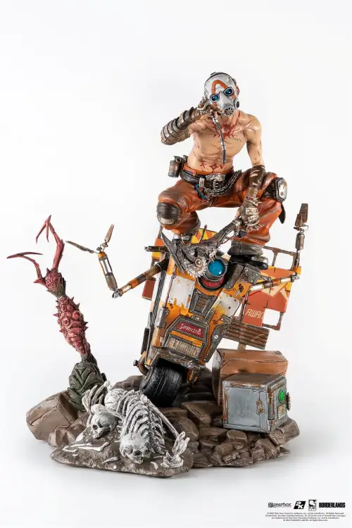 PureArts - BORDERLANDS 3 - Psycho & Claptrap - Statuette 1/6 40cm