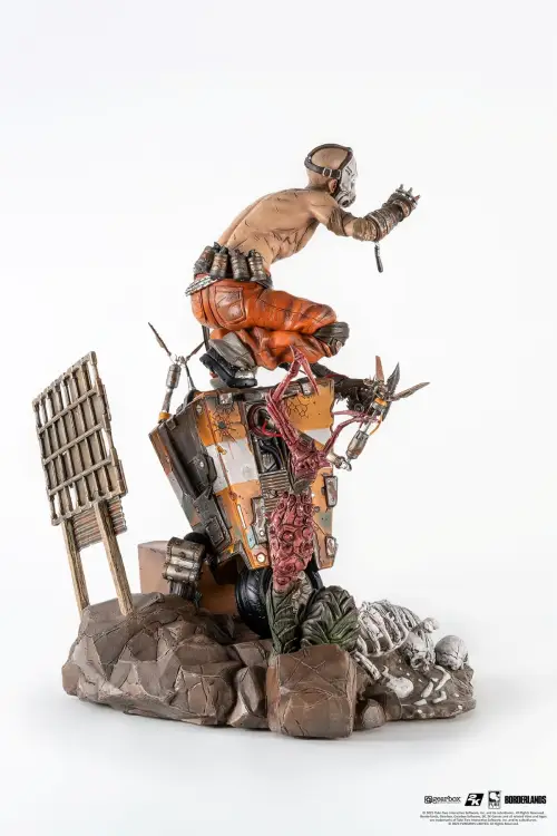 PureArts - BORDERLANDS 3 - Psycho & Claptrap - Statuette 1/6 40cm