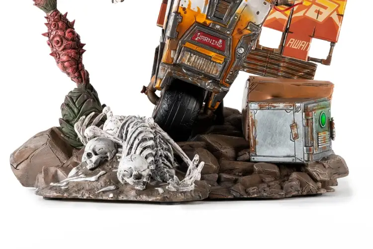 PureArts - BORDERLANDS 3 - Psycho & Claptrap - Statuette 1/6 40cm