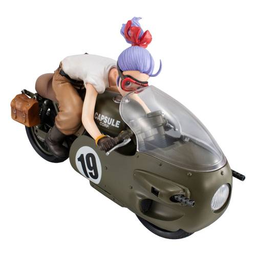 Megahouse - DRAGON BALL Z - Bulma - Statue Desktop Real McCoy 17cm