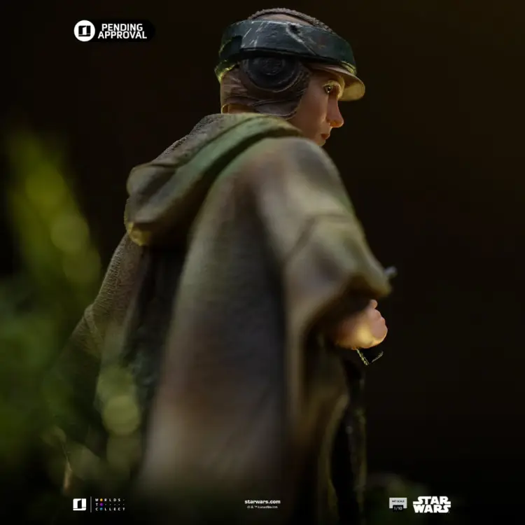 Iron Studios - STAR WARS 6 - Leia & Wicket - Statue Art Scale 1/10 20.1cm