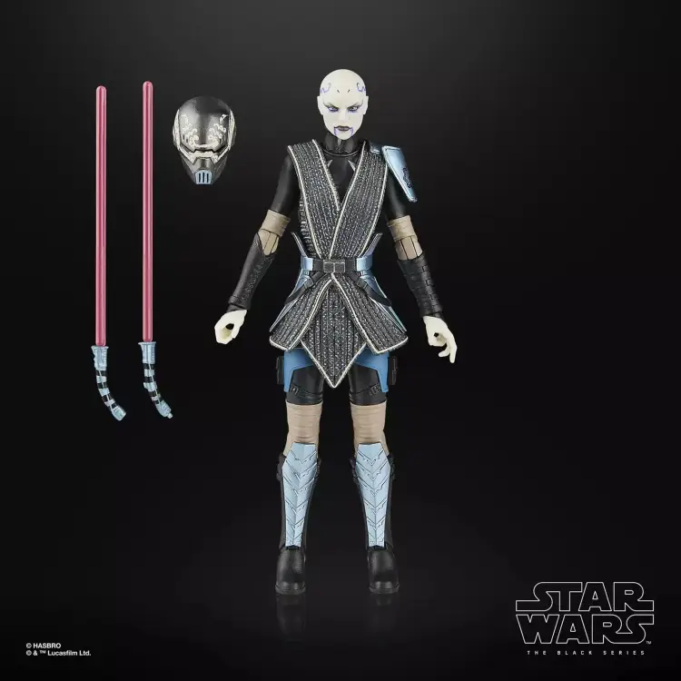 Hasbro - THE CLONE WARS - Asajj Ventress (Bounty Hunter) -Fig Black Series 15cm