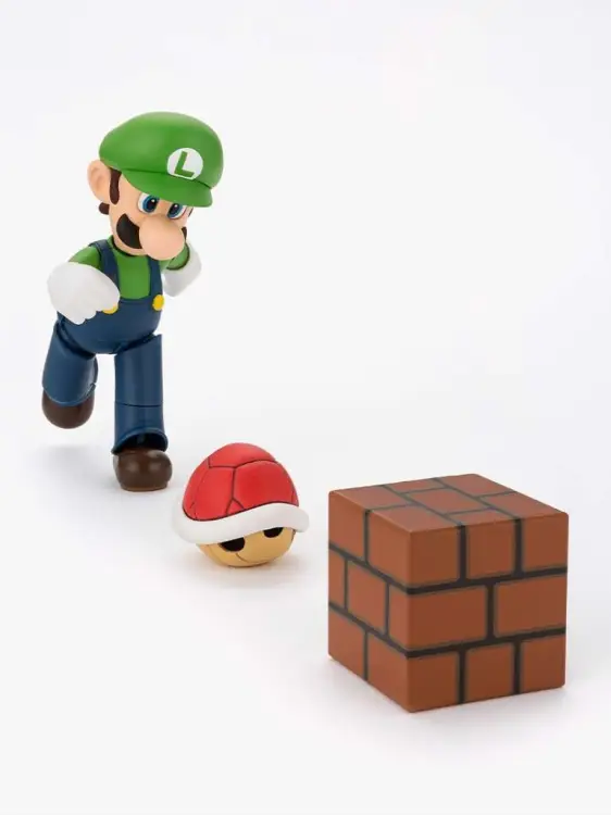 Bandai Tamashii Nations - SUPER MARIO - Luigi - Figure S.H. Figuarts 11cm