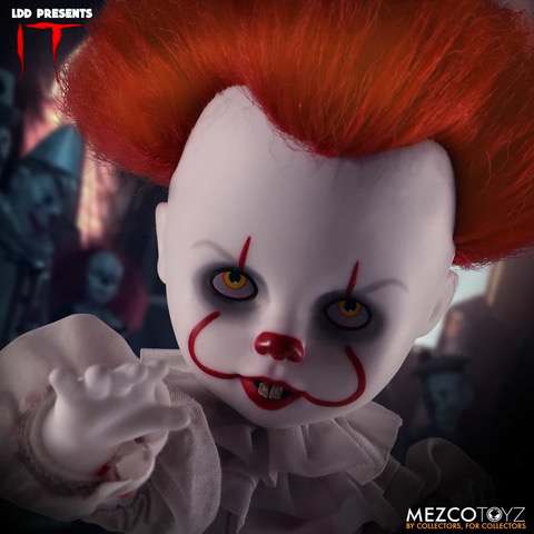 Mezco Toys - IT (2017) - Pennywise - Doll LDD Presents 25cm
