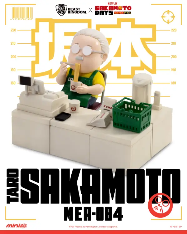 Beast Kingdom - SAKAMOTO DAYS - Taro Sakamoto - Set 6 Figurine Blind Box 6-8cm