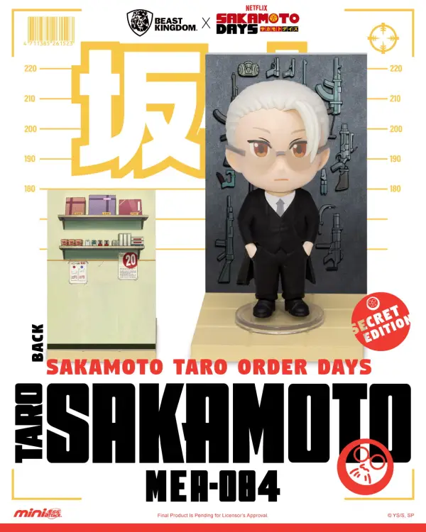 Beast Kingdom - SAKAMOTO DAYS - Taro Sakamoto - Set 6 Figurine Blind Box 6-8cm