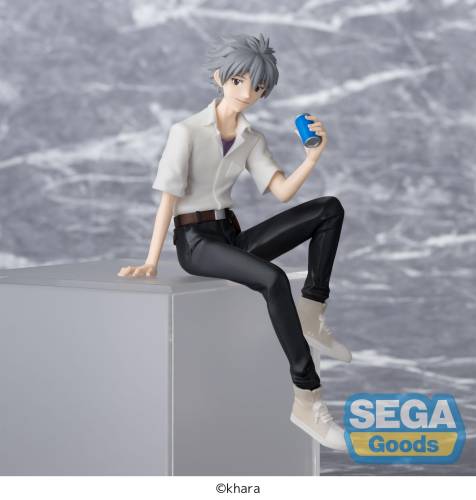 Sega Goods - EVANGELION - Kaworu Nagisa - Statue PM Perching 14cm