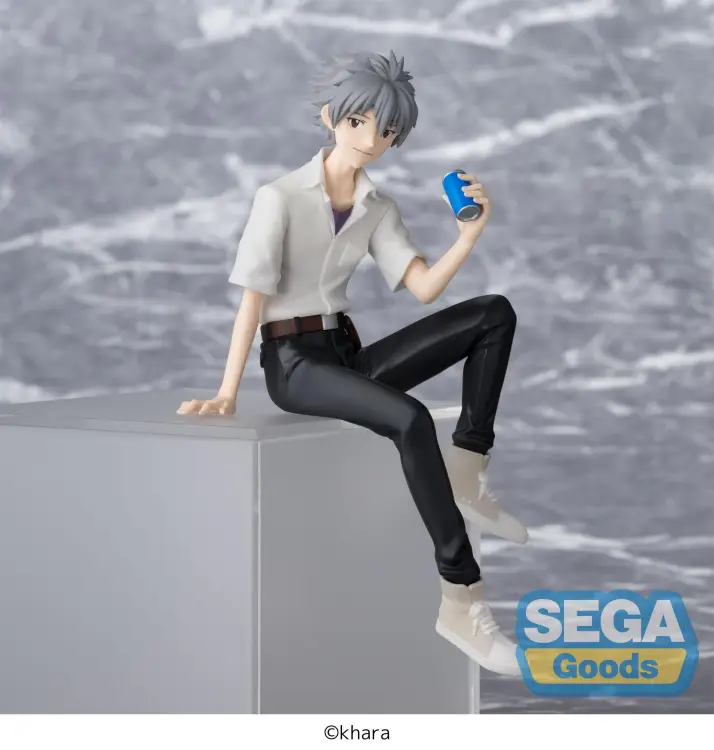 Sega Goods - EVANGELION - Kaworu Nagisa - Statue PM Perching 14cm