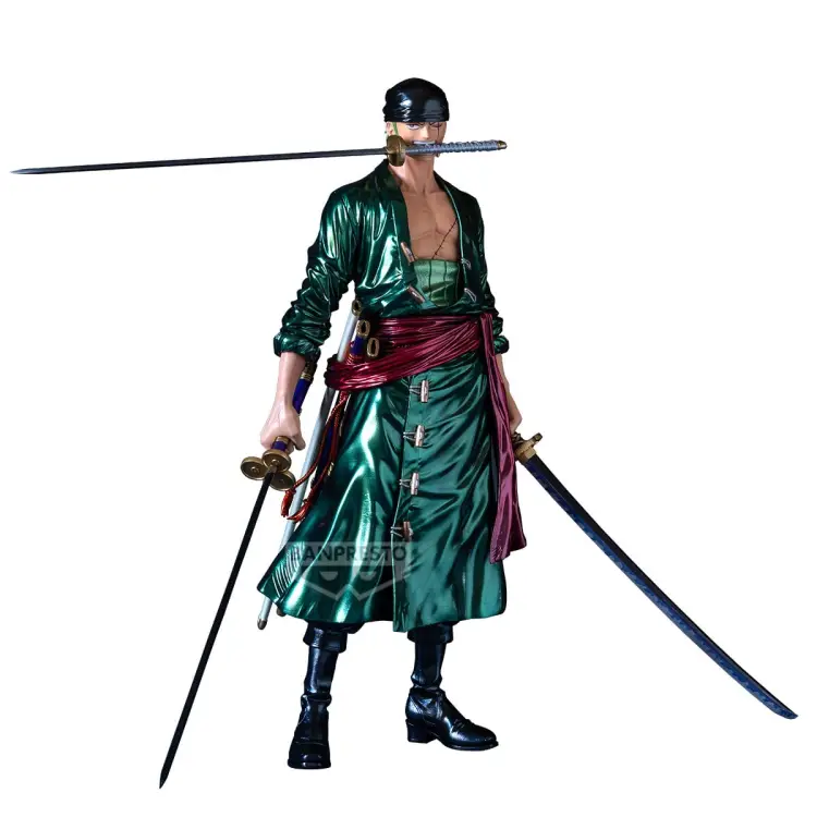 Banpresto - ONE PIECE - Roronoa Zoro - Figure Premium The Metallic 30cm