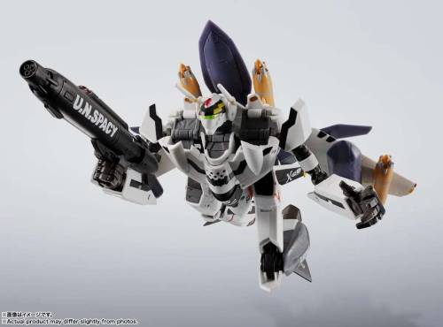 Bandai Tamashii Nations - MACROSS - VF-0S Phoenix (QF-2200D-B Ghost) - Figure Hi-Metal R 14cm