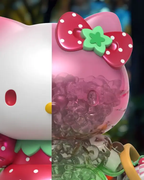 Mighty Jaxx	 - HELLO KITTY - Hello Kitty Floral - Figure Daydream Series 15cm