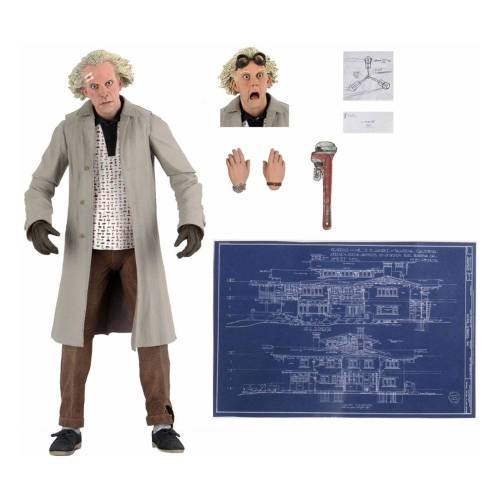 Neca - BACK TO THE FUTURE - Ultimate Doc Brown - Figure 18cm