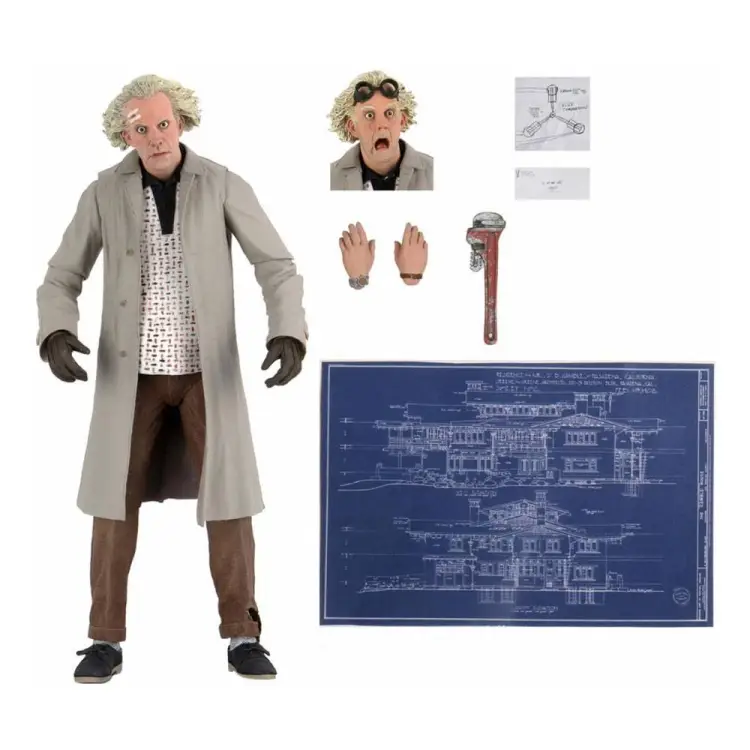 Neca - BACK TO THE FUTURE - Ultimate Doc Brown - Figure 18cm