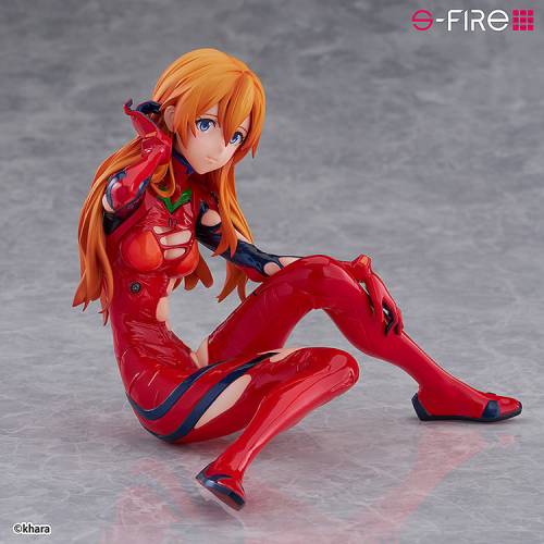 Sega Goods - EVANGELION - Asuka Langley - Statue S-Fire 1/7 12cm