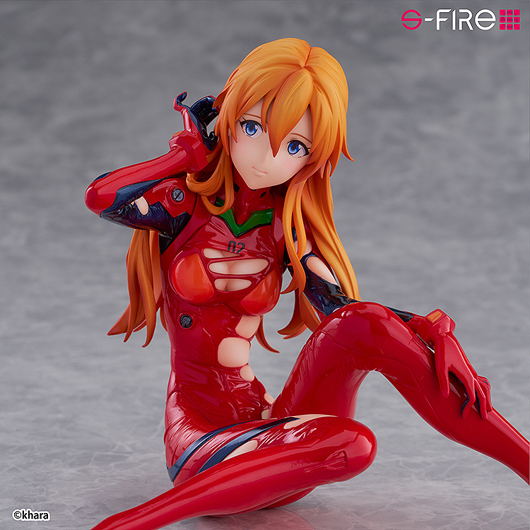 Sega Goods - EVANGELION - Asuka Langley - Statue S-Fire 1/7 12cm