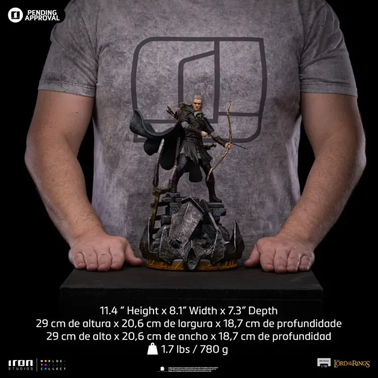 Iron Studios - LORD OF THE RINGS - Legolas "Unleashed" -Statue Art Scale 1/10 29cm