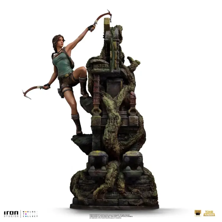 Iron Studios - TOMB RAIDER - Lara Croft - Statue Art Scale 1/10 Deluxe 35.8cm