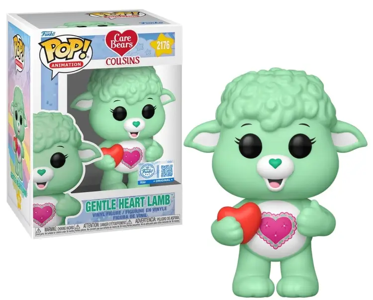 Funko - CARE BEAR COUSINS - POP Animation N° 2176 - Gentle Heart Lamb