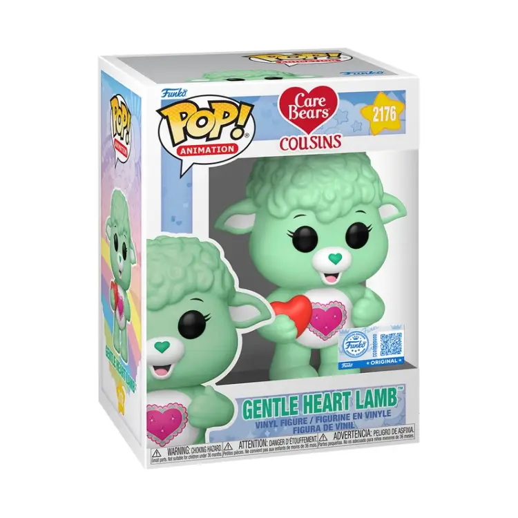 Funko - CARE BEAR COUSINS - POP Animation N° 2176 - Gentle Heart Lamb