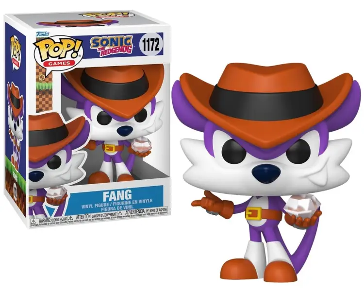 Funko - SONIC - POP Games N° 1172 - Fang the Hunter