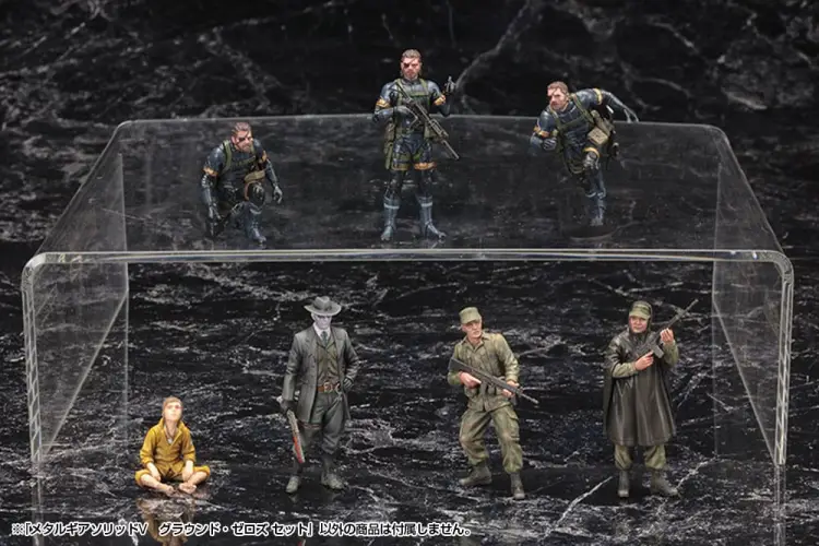 Kotobukiya - METAL GEAR SOLID V GROUND ZERO - Model Kit Set 1/35 5cm