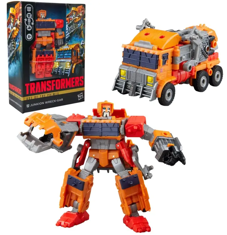 Hasbro - TRANSFORMERS - Junkion Wreck-Gar - Figure Age of the Primes 17.5cm