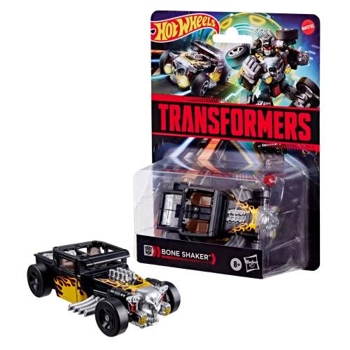 Hasbro - TRANSFORMERS X HOT WHEELS - Bone Shaker - Figure Collaborative 13cm
