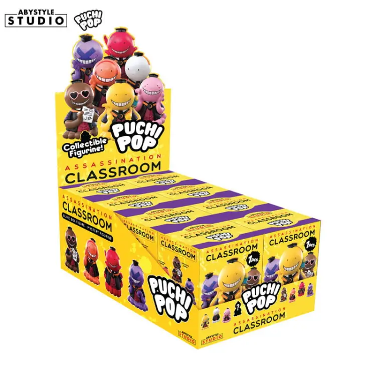 ABYstyle - ASSASSINATION CLASSROOM - Figure Puchipop Wave 1 (8 Figurine) 5.5cm