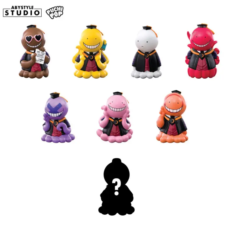 ABYstyle - ASSASSINATION CLASSROOM - Figure Puchipop Wave 1 (8 Figurine) 5.5cm