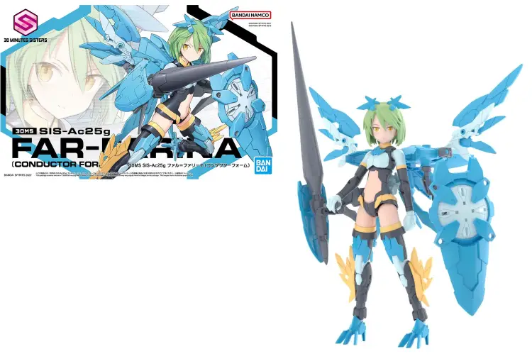 Bandai Model Kit - 30MS - SIS-Ac25g Far-Farina (Conductor Form) - Model Kit