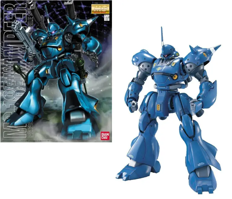 Bandai Model Kit - GUNDAM - Model Kit - Master Grade - MS-18E Kampfer - 18CM