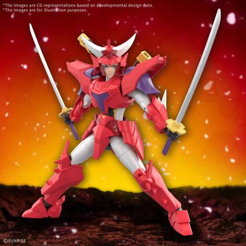 Bandai Model Kit - 30MF - Yoroi-Shinden Samurai Troopers (Ronin Warriors) - Model Kit