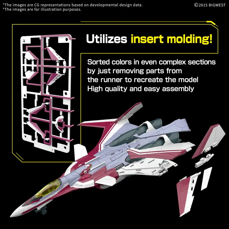 Bandai Model Kit - MACROSS - HG 1/100 VF-31C Siegfried (Farina Jenius) - Model Kit