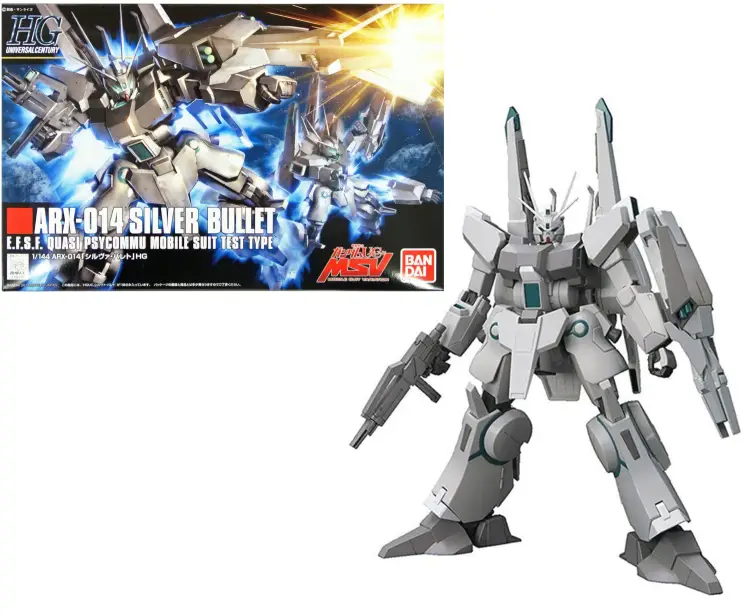 Bandai Model Kit - GUNDAM - HGUC 1/144 Silver Bullet - Model Kit