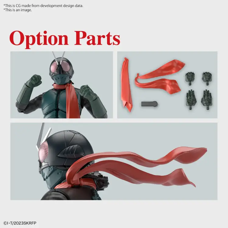 Bandai Model Kit - KAMEN RIDER - Figure-Rise Standard (Shin Kamen Rider) - Model Kit