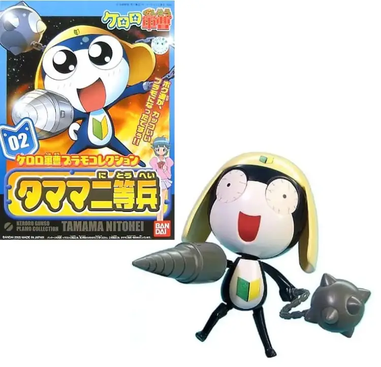 Bandai Model Kit - KERORO - Private Tamama - Model Kit