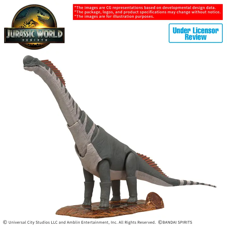 Bandai Model Kit - PLANNOSAURUS JURASSIC WORLD - Titanosaurus - Model Kit