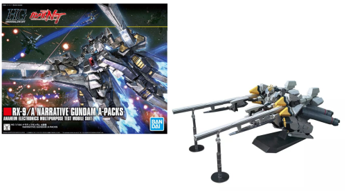 Bandai Model Kit - GUNDAM - HG 1/144 Narrative Gundam A-Packs - Model Kit